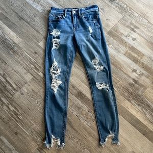 🎟️Express | Mid Rise Ankle Legging Jeans